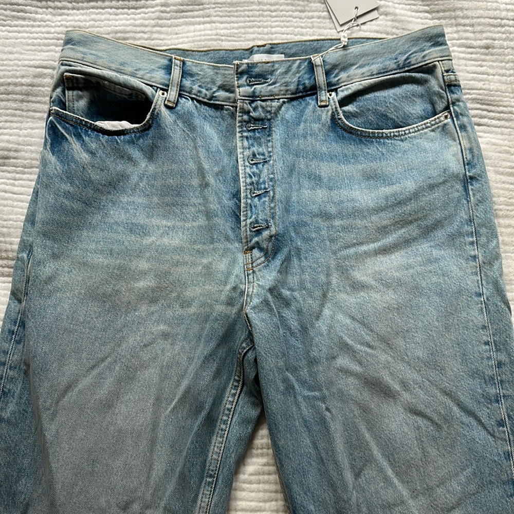 Anine Bing Etta Relaxed Rigid Straight Jean
